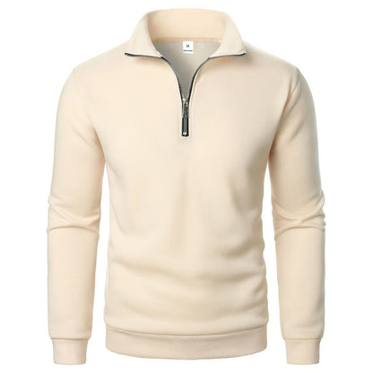 The Men’s Stand-Collar Half-Zip Long Sleeve